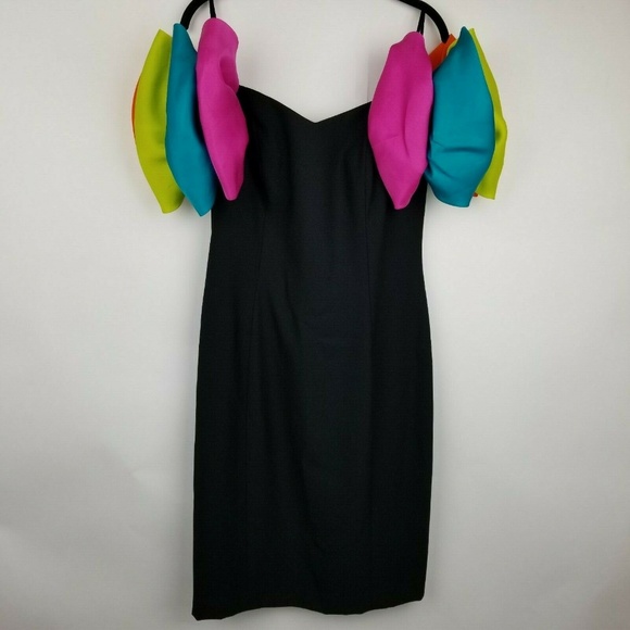 Vintage Dresses & Skirts - VTG AJ Bari 10 80s prom dress
